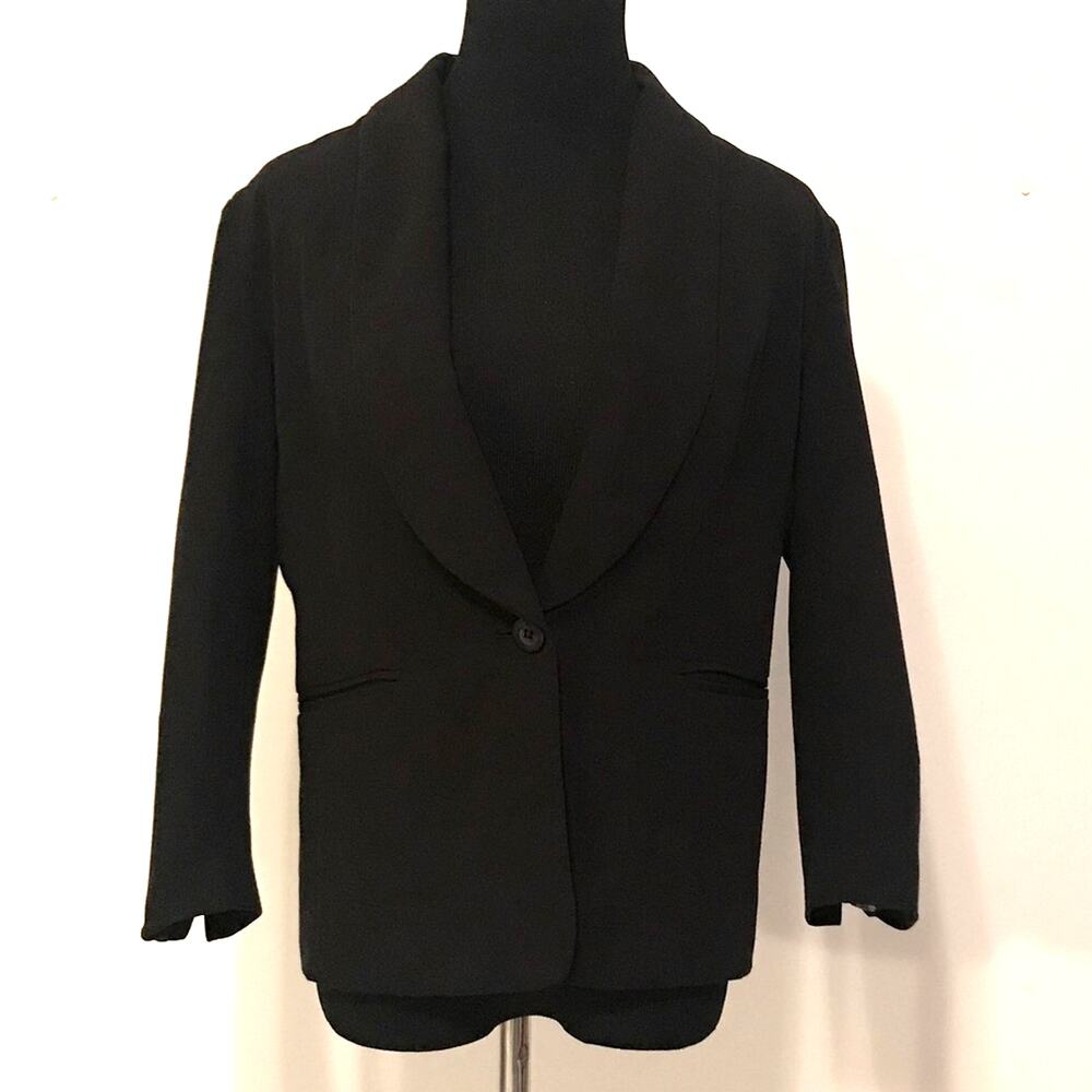 Cynthia Rowley Black Blazer SZ M